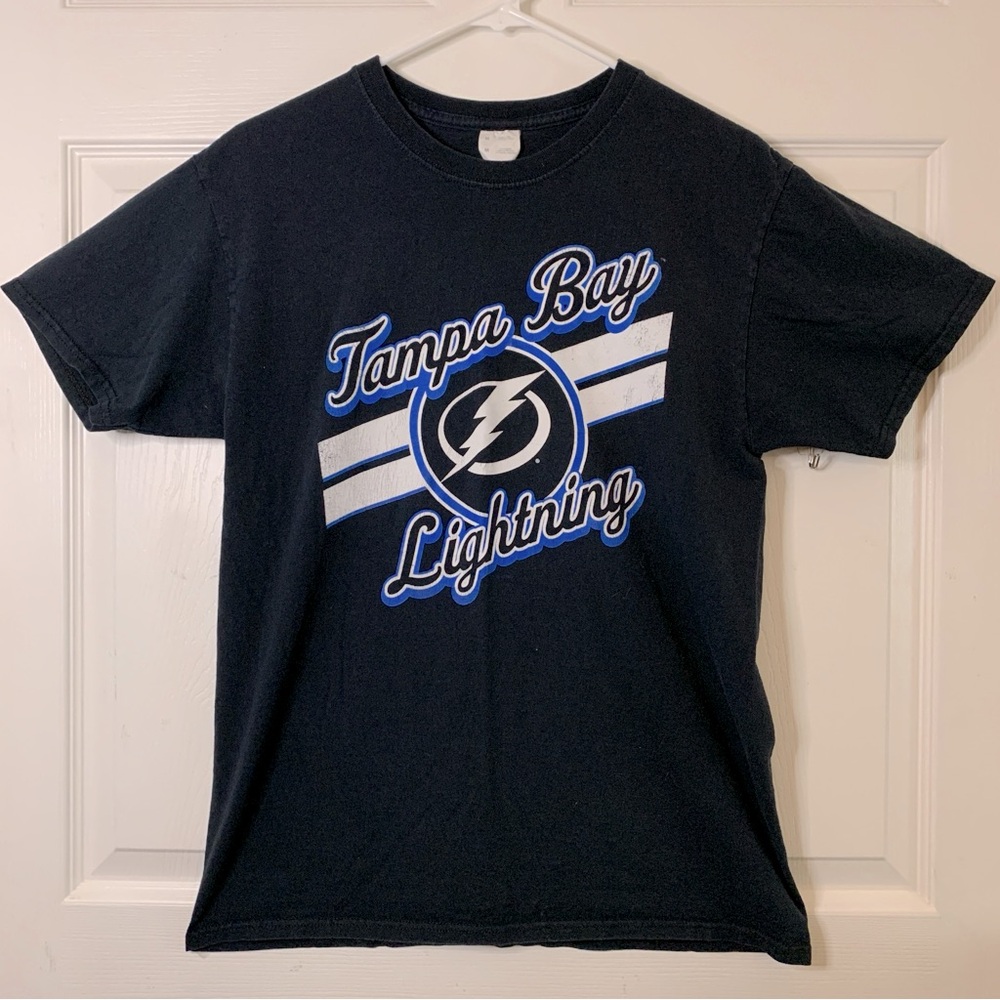 Women’s Tampa Bay Lightning T-shirt short sleeve black medium
